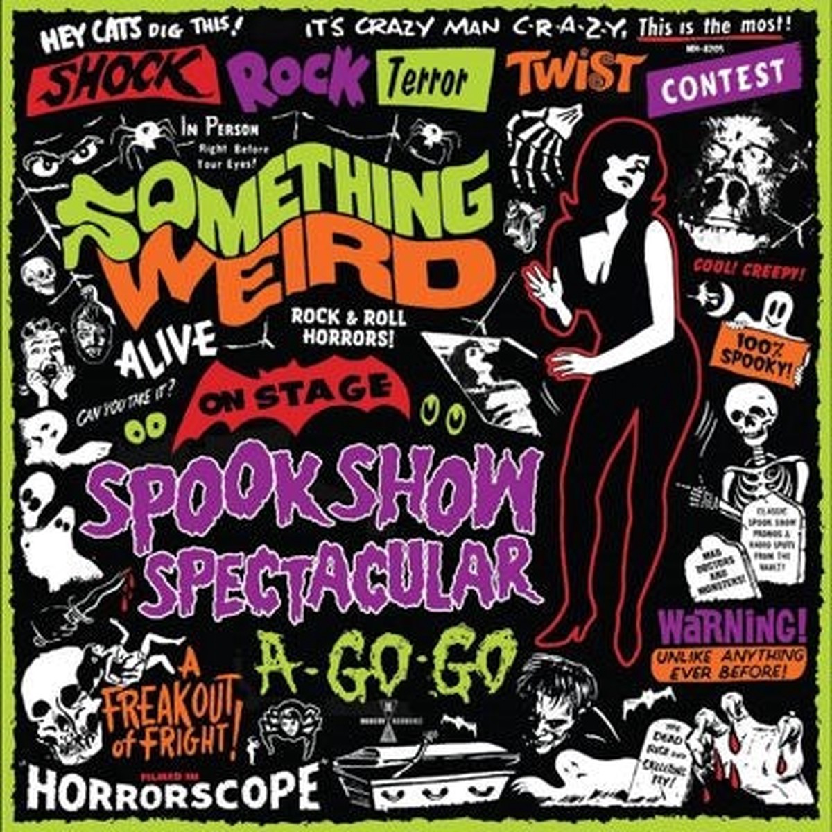 Something Weird - Spook Show Spectacular A-Go-Go - Import Vinyl LP Record + DVD