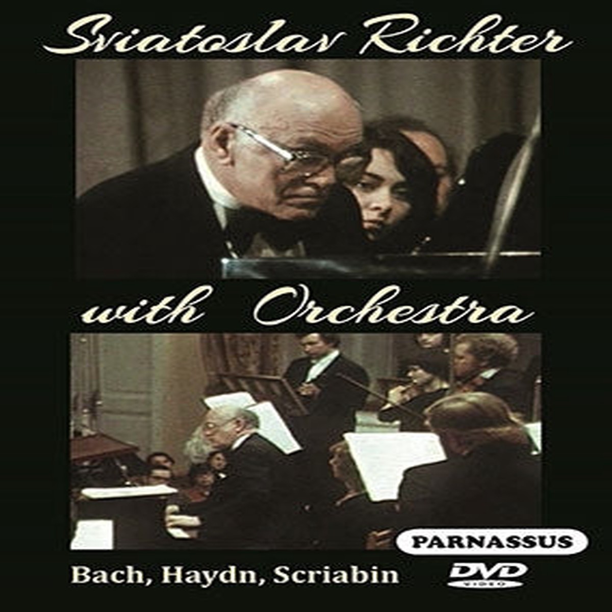 Sviatoslav Richter - Sviatoslav Richter with Orchestra - J.S.Bach, Haydn, Scriabin - Import DVD