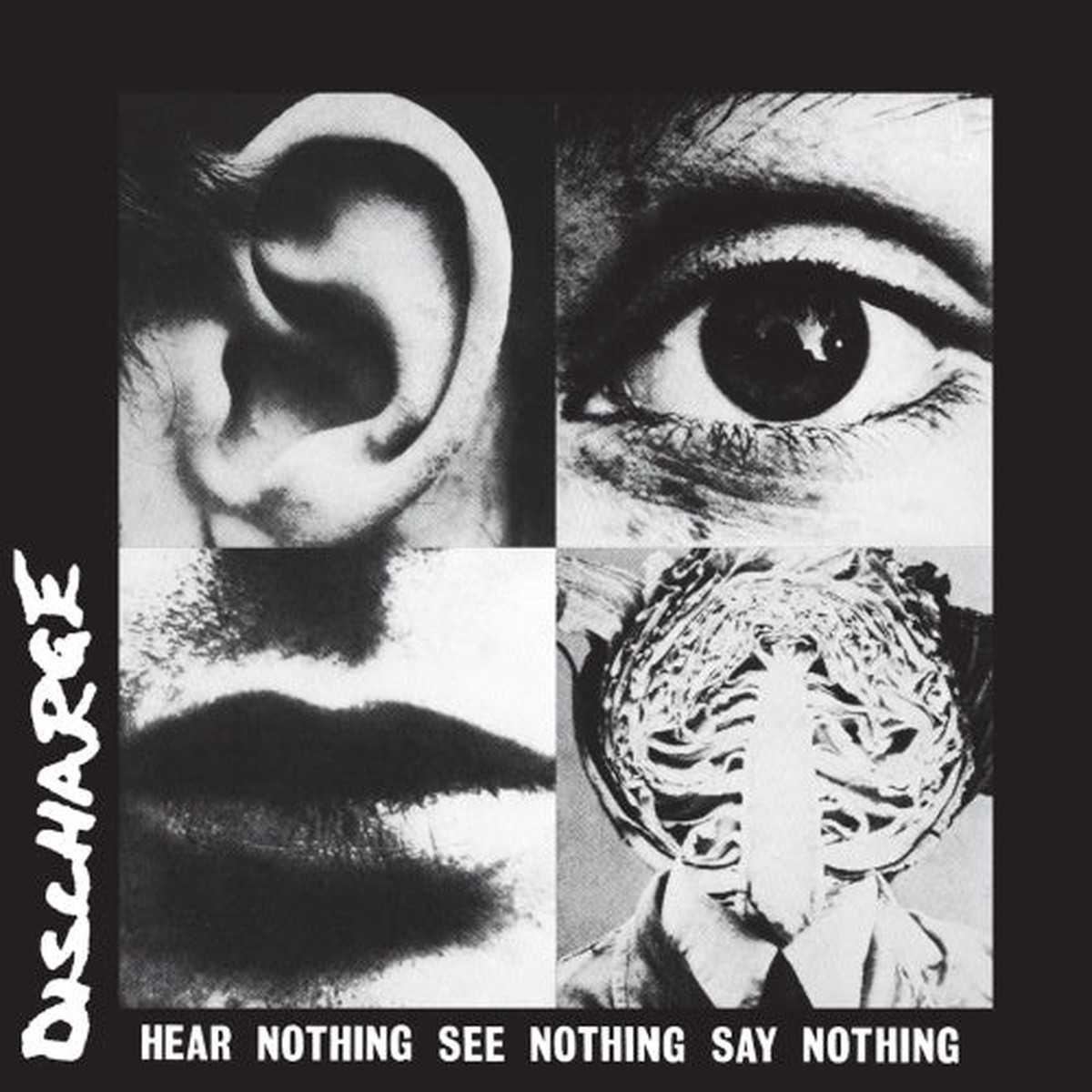 Discharge - Hear Nothing See Nothing Say Nothing - Import Vinyl LP Record Limited Edition