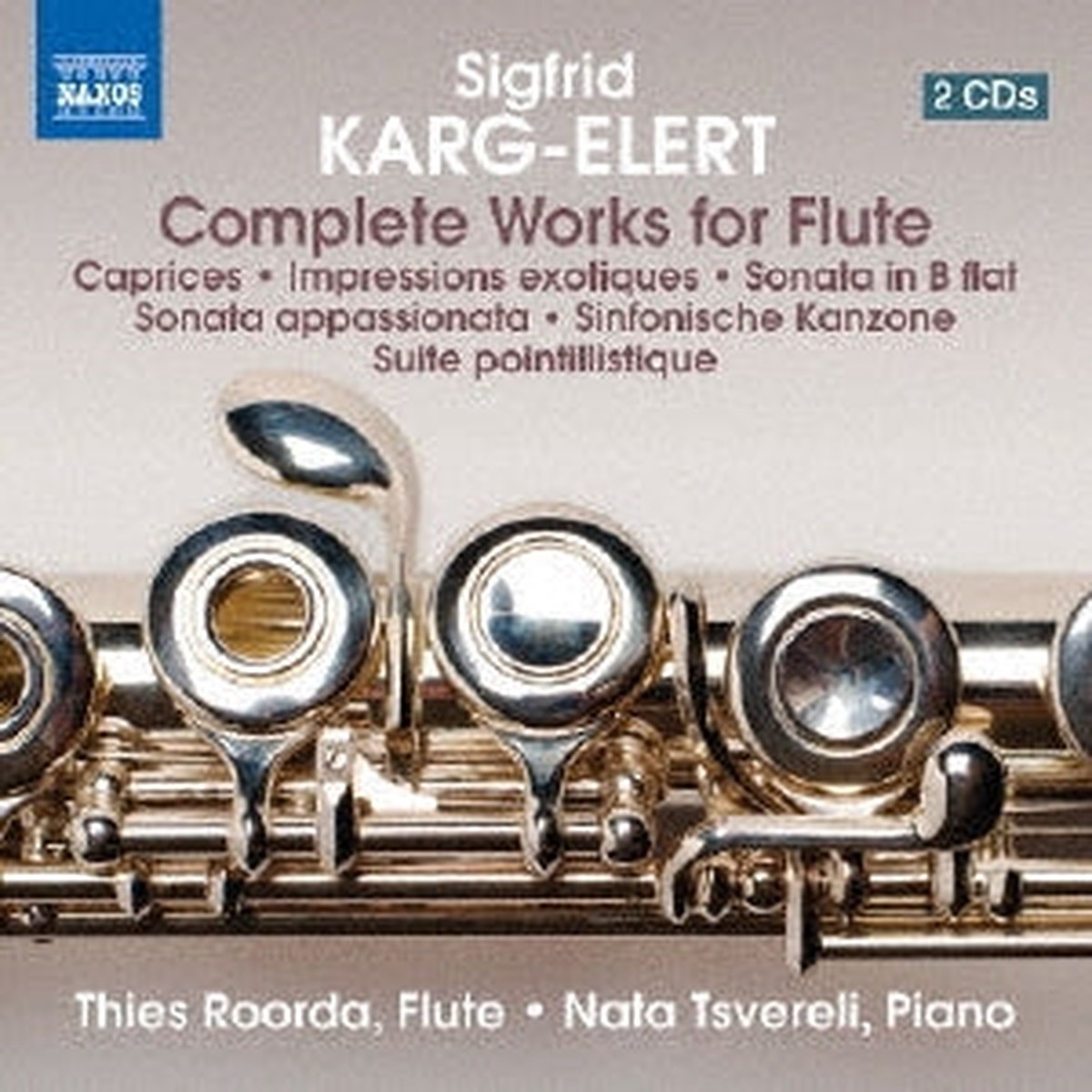 Thies Roorda - Karg-Elert: Complete Flute Works - Import 2 CD