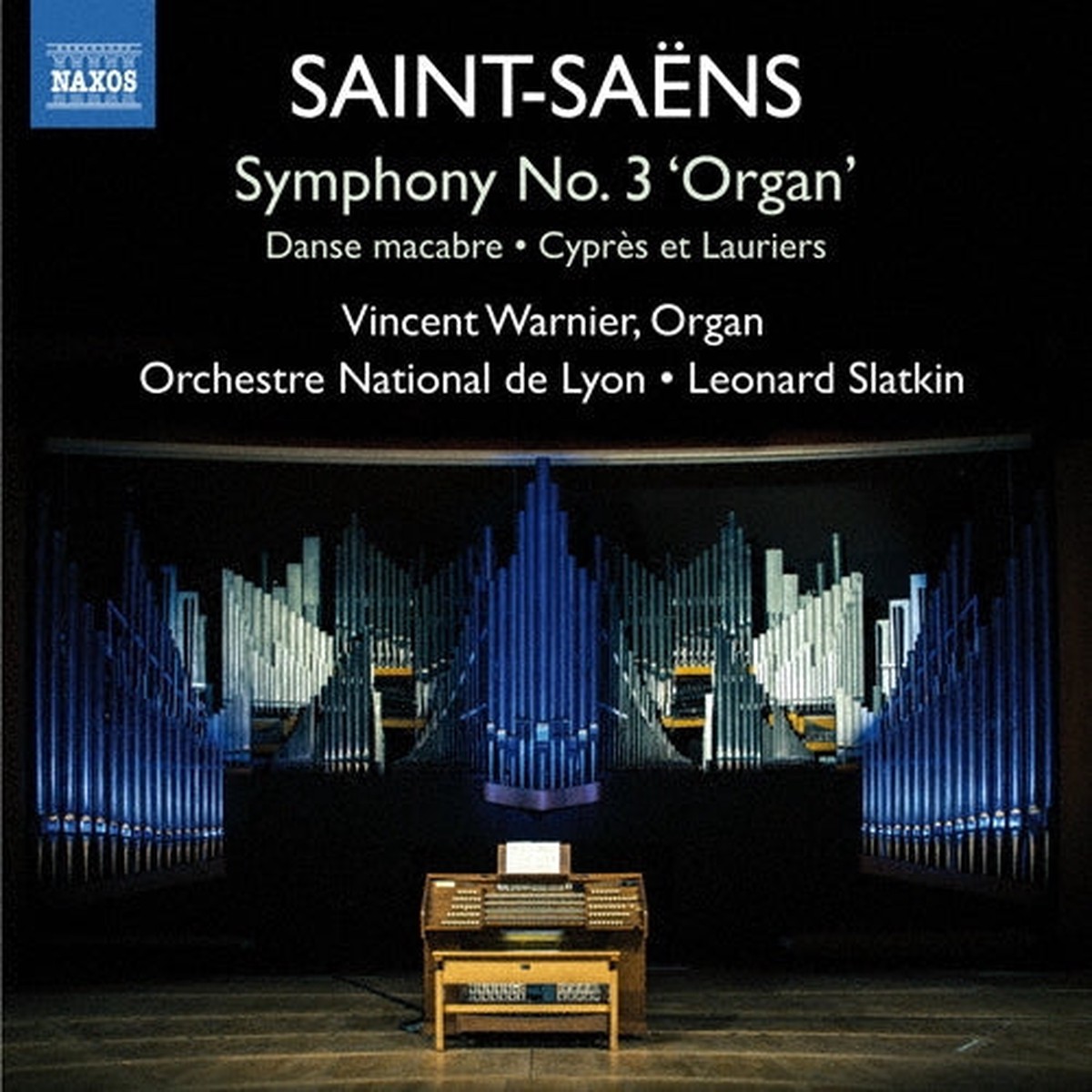 Vincent Warnier - Saint-Saens: Symphony No.3 "Organ", Danse Macabre, Cypres et Lauriers - Import CD