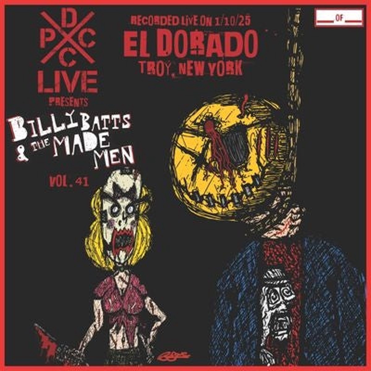 Billy Batts & The Made Men - DCxPC Live, Vol. 41 - Import Vinyl LP Record