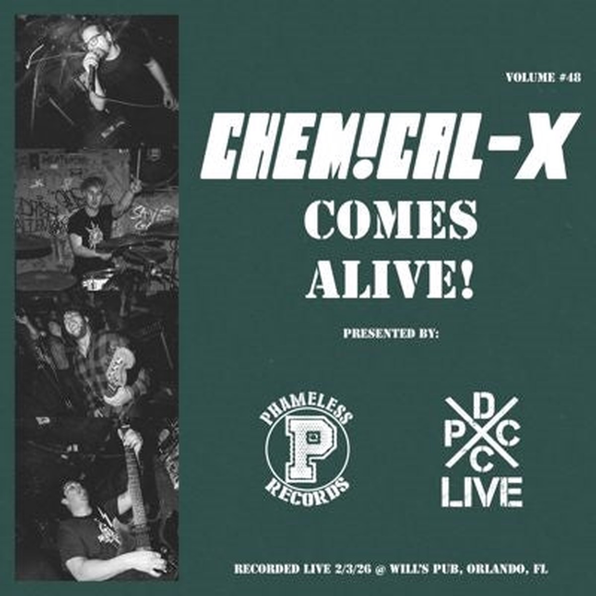 Chemical-X - DCxPC Live & Phameless Records, Vol. 48 - Import Vinyl LP Record