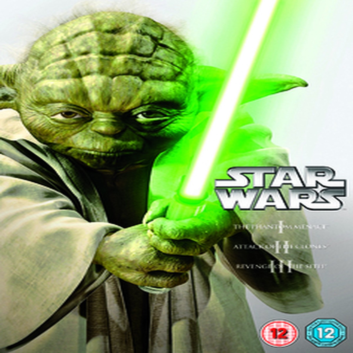STAR WARS TRILOGY - THE PHANTOM MENACE / ATTACK OF THE CLONES / REVENGE OF THE SITH (DVD)