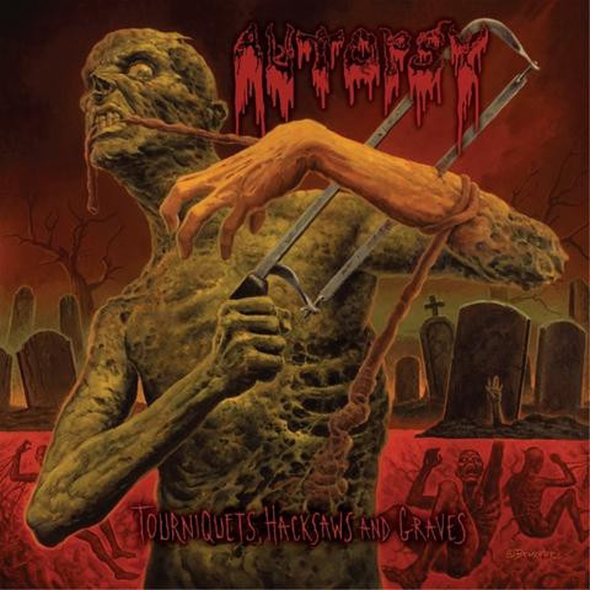 AUTOPSY - TOURNIQUETS, HACKSAWS AND GRAVES (CD)