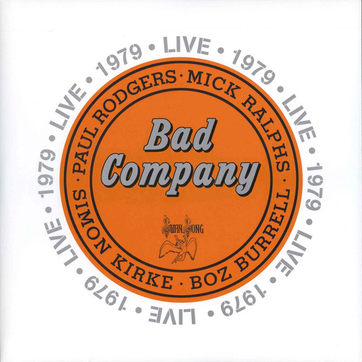 BAD COMPANY - LIVE 1979 (2LP ORANGE VINYL) RSD 22