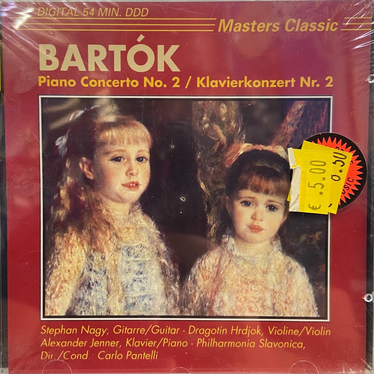 BARTOK - PIANO CONCERTO NO.2 (CD)