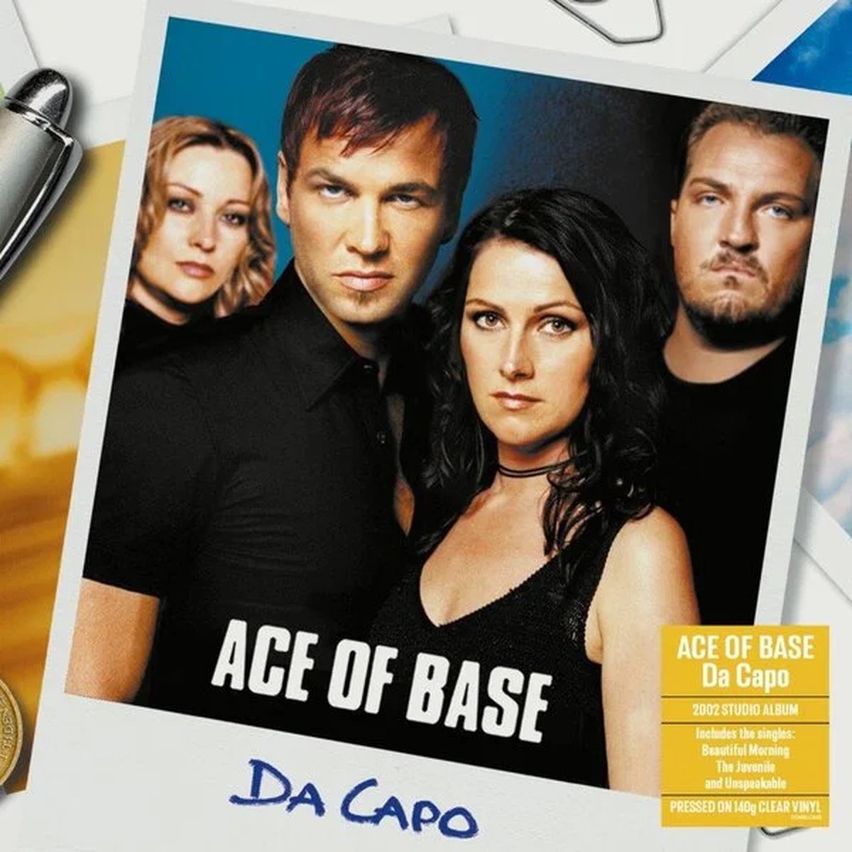 ACE OF BASE - DA CAPO (LP CLEAR VINYL)