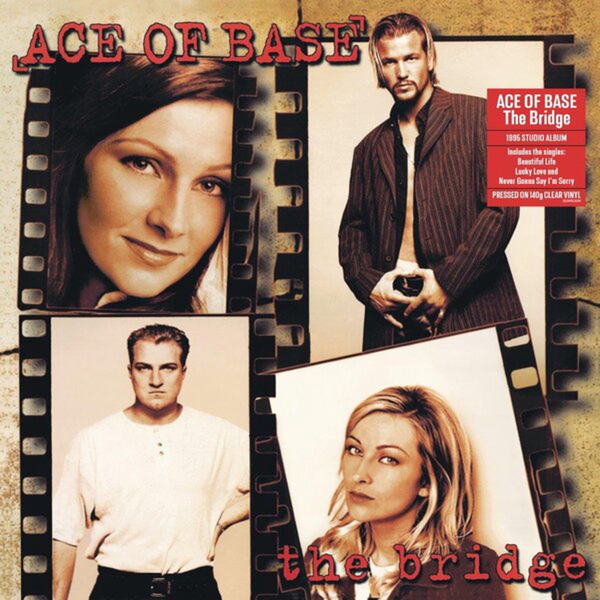 ACE OF BASE - THE BRIDGE (LP CLEAR VINYL)