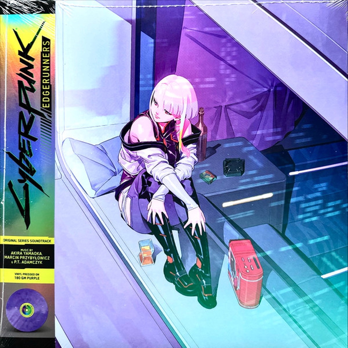 AKIRA YAMAOKA, MARIN PRZYBYLOWICZ, P.T. ADAMCZYK - CYBERPUNK: EDGERUNNERS (LP PURPLE VINYL)