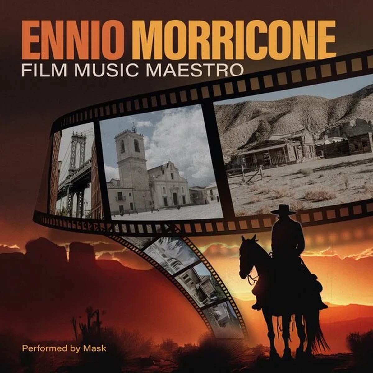 ENNIO MORRICONE / MASK - FILM MUSIC MAESTRO (LP COLOURED VINYL)