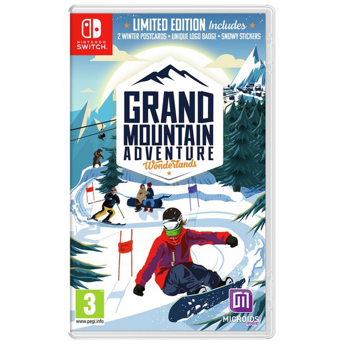 GRAND MOUNTAIN ADVENTURE WONDERLANDS LIMITED EDITION (SWITCH)