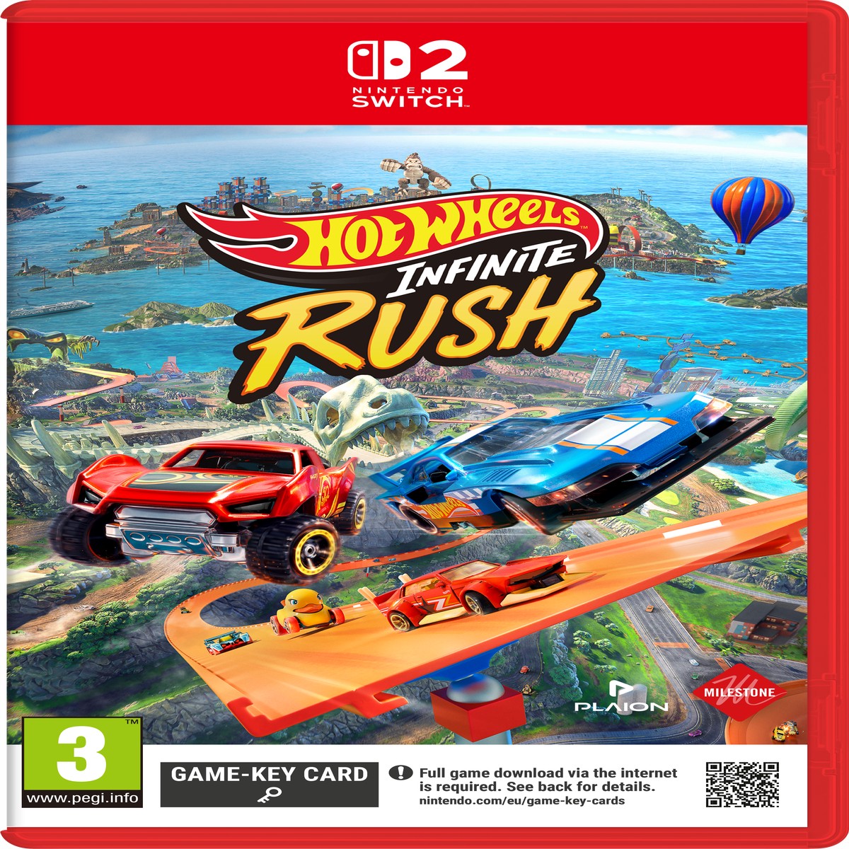 HOT WHEELS INFINITE RUSH (GAME KEY CARD) (SWITCH 2)