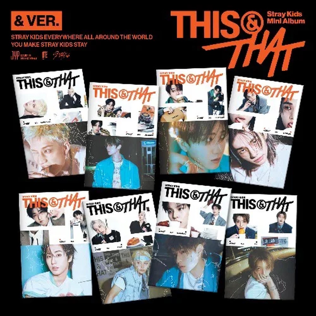 STRAY KIDS THIS & THAT (& VER.) (Random)