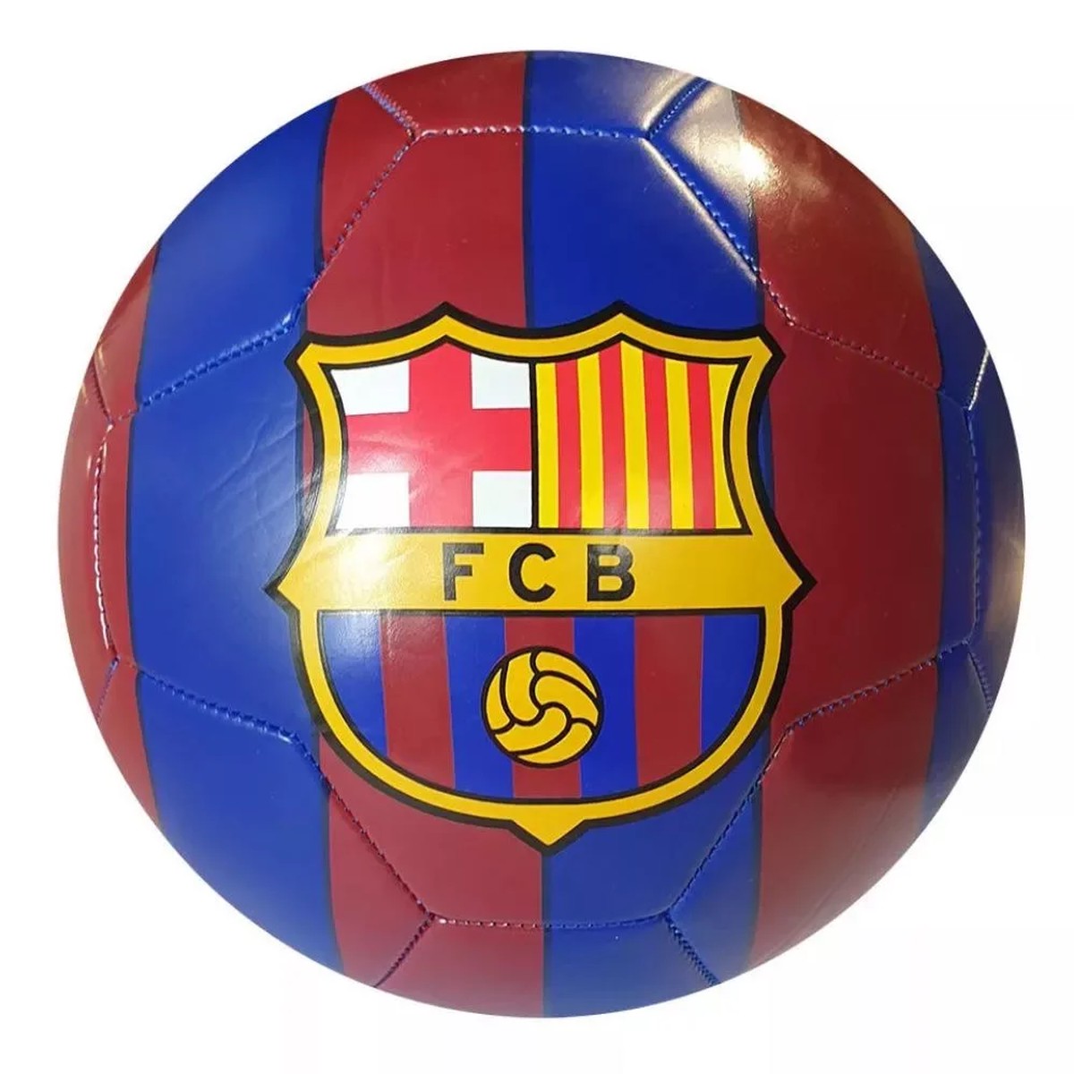 FC BARCELONA BALL STRIPES MATT FINISH - SIZE 5