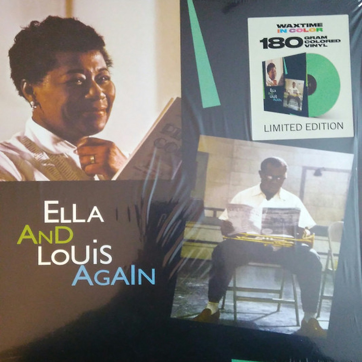 ELLA FITZGERALD / LOUIS ARMSTRONG - ELLA & LOUIS AGAIN (LP COLOURED VINYL)