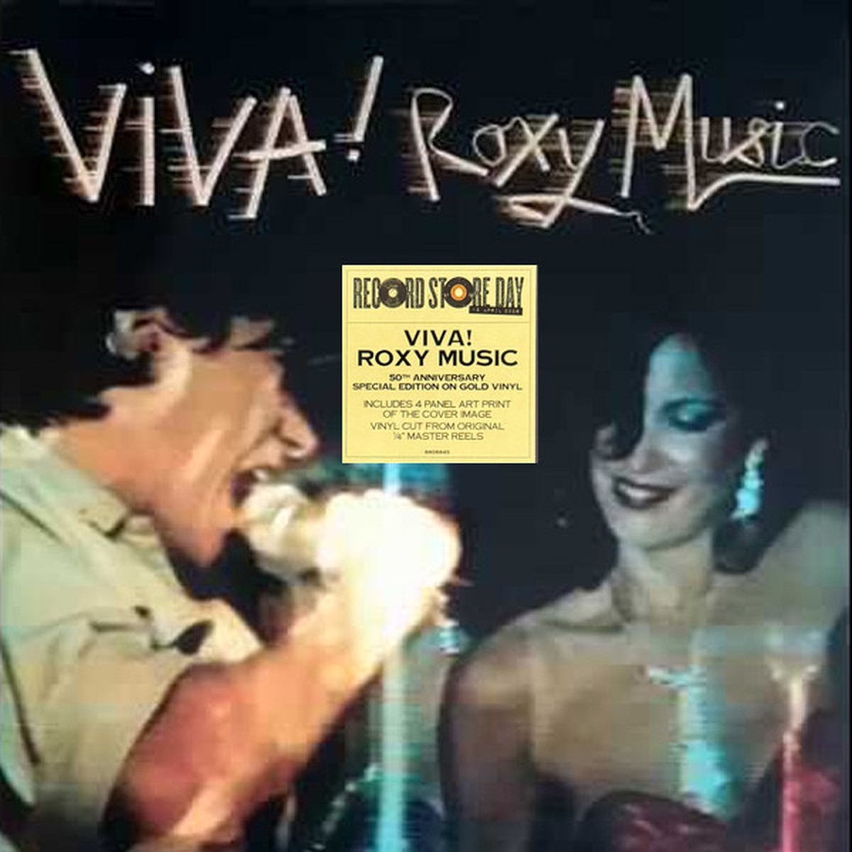 ROXY MUSIC - VIVA! ROXY MUSIC (LP GOLD VINYL) RSD '26