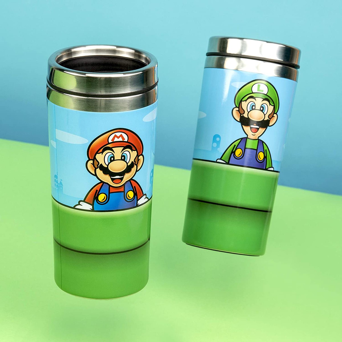 PALADONE SUPER MARIO WARP PIPE TRAVEL MUG