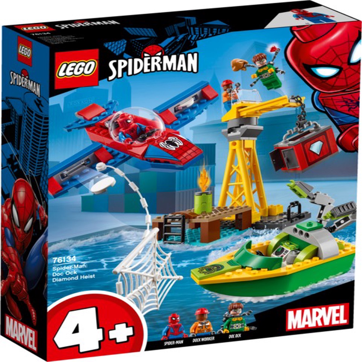 LEGO SPIDER MAN-DOC OCK DIAMOND HEIST (76134) - TOY