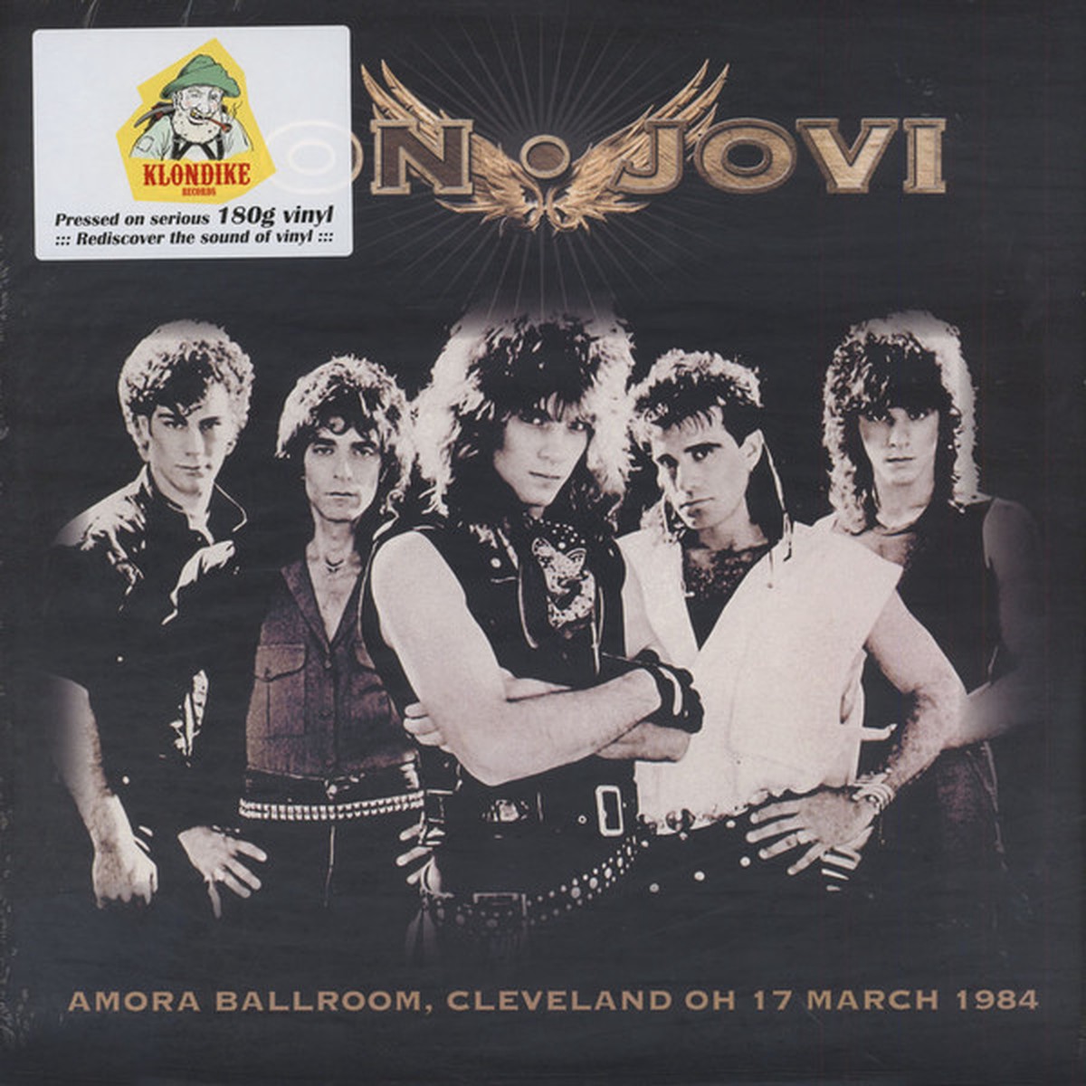 BON JOVI - AMORA BALLROOM, CLEVELAND OH 17 MARCH 1984 (LP VINYL)