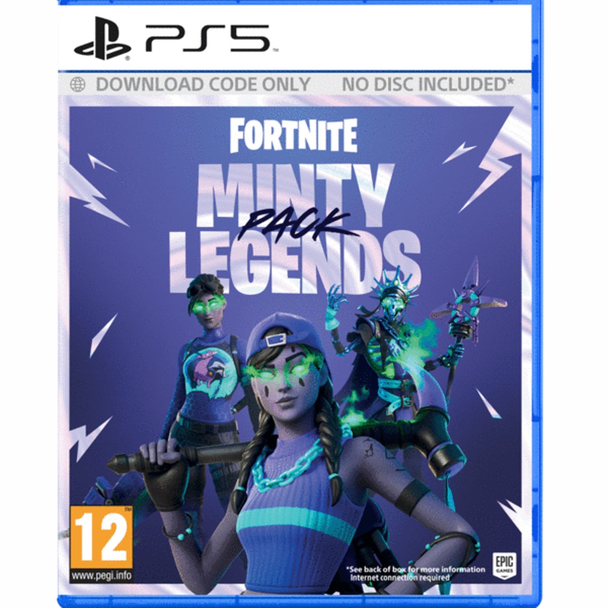 FORTNITE : MINTY LEGENDS PACK (CODE IN THE BOX) (PS5)