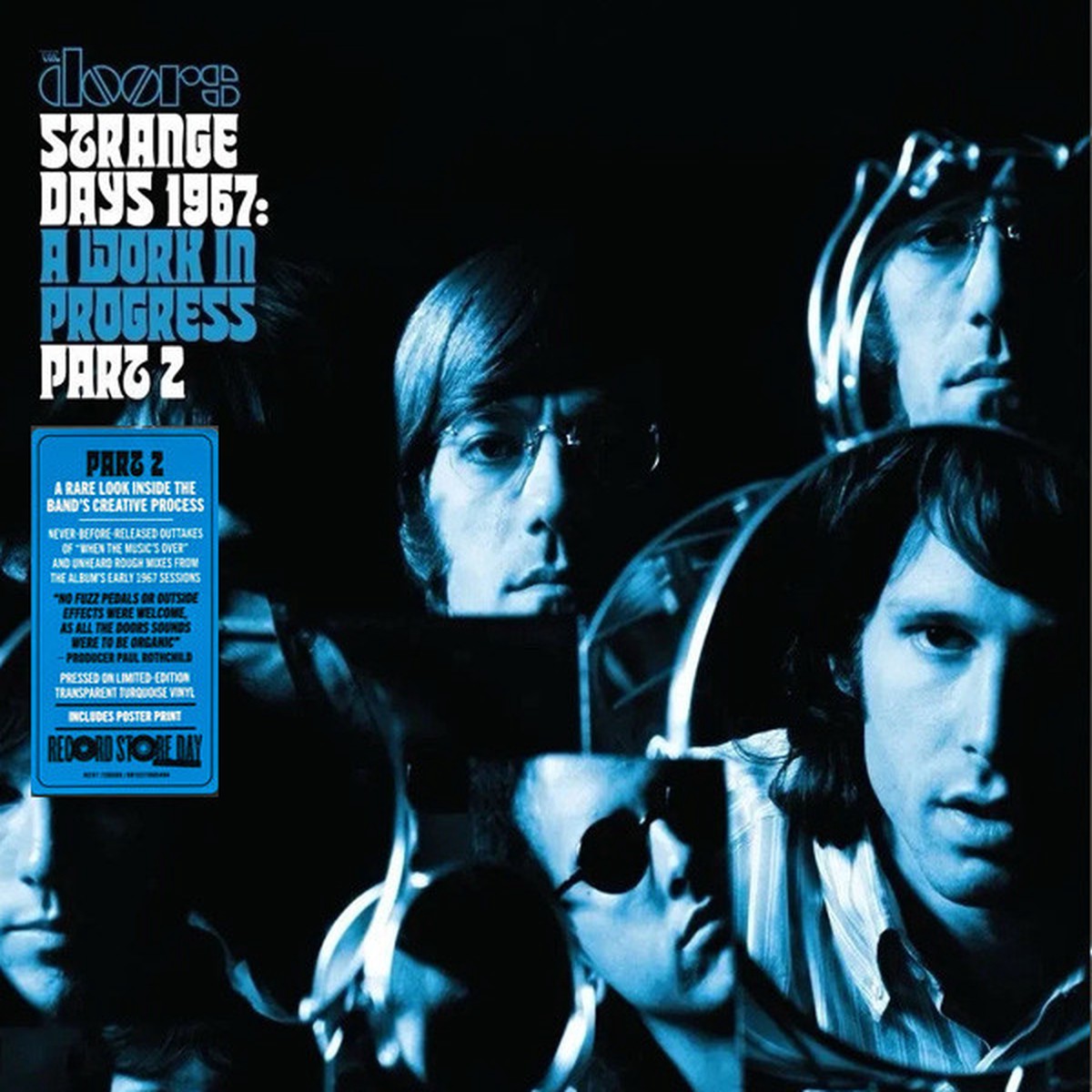 THE DOORS - STRANGE DAYS 1967: A WORK IN PROGRESS PART 2 (LP COLOURED VINYL) RSD '26