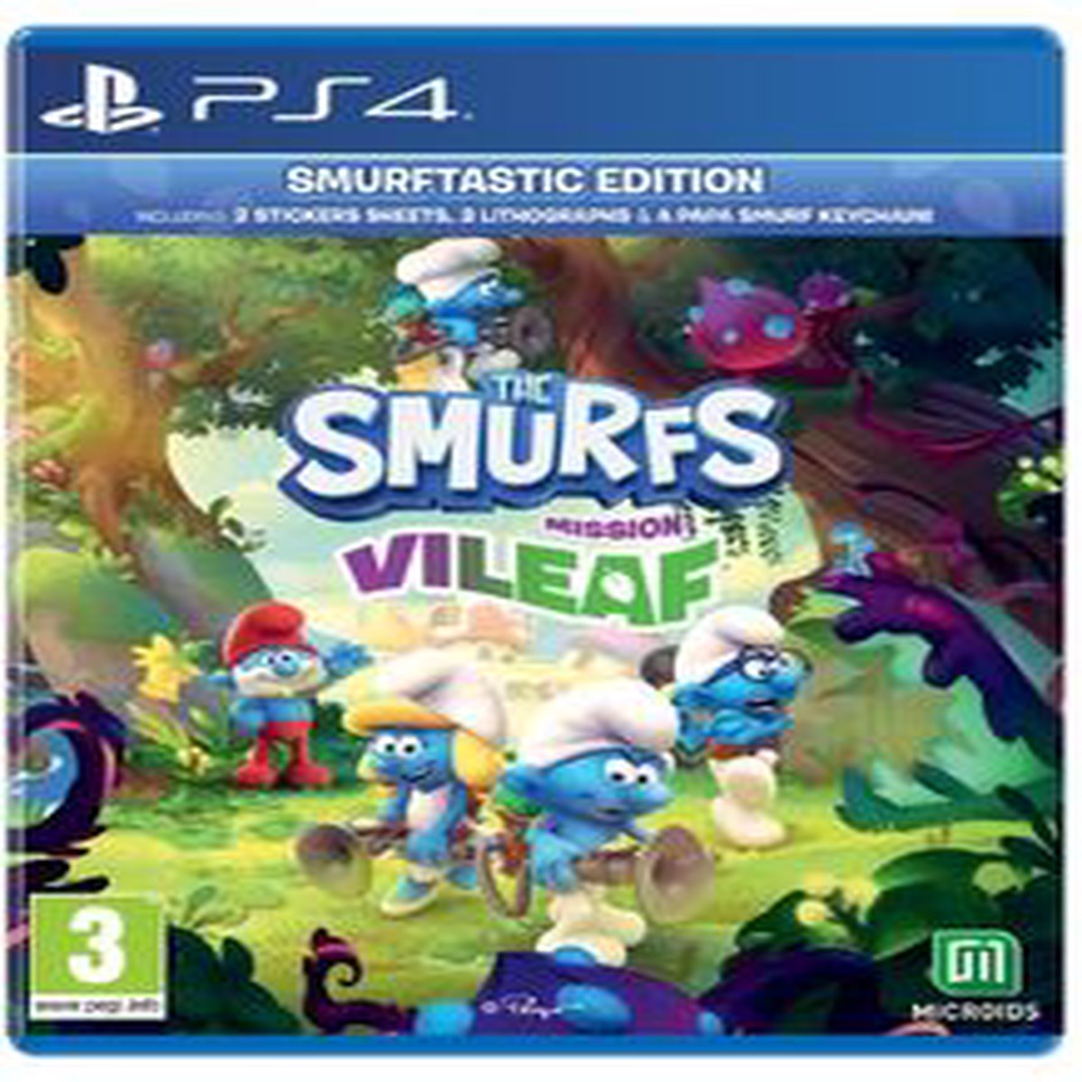 THE SMURFS : MISSION VILEAF - SMURFTASTIC EDITION (PS4)