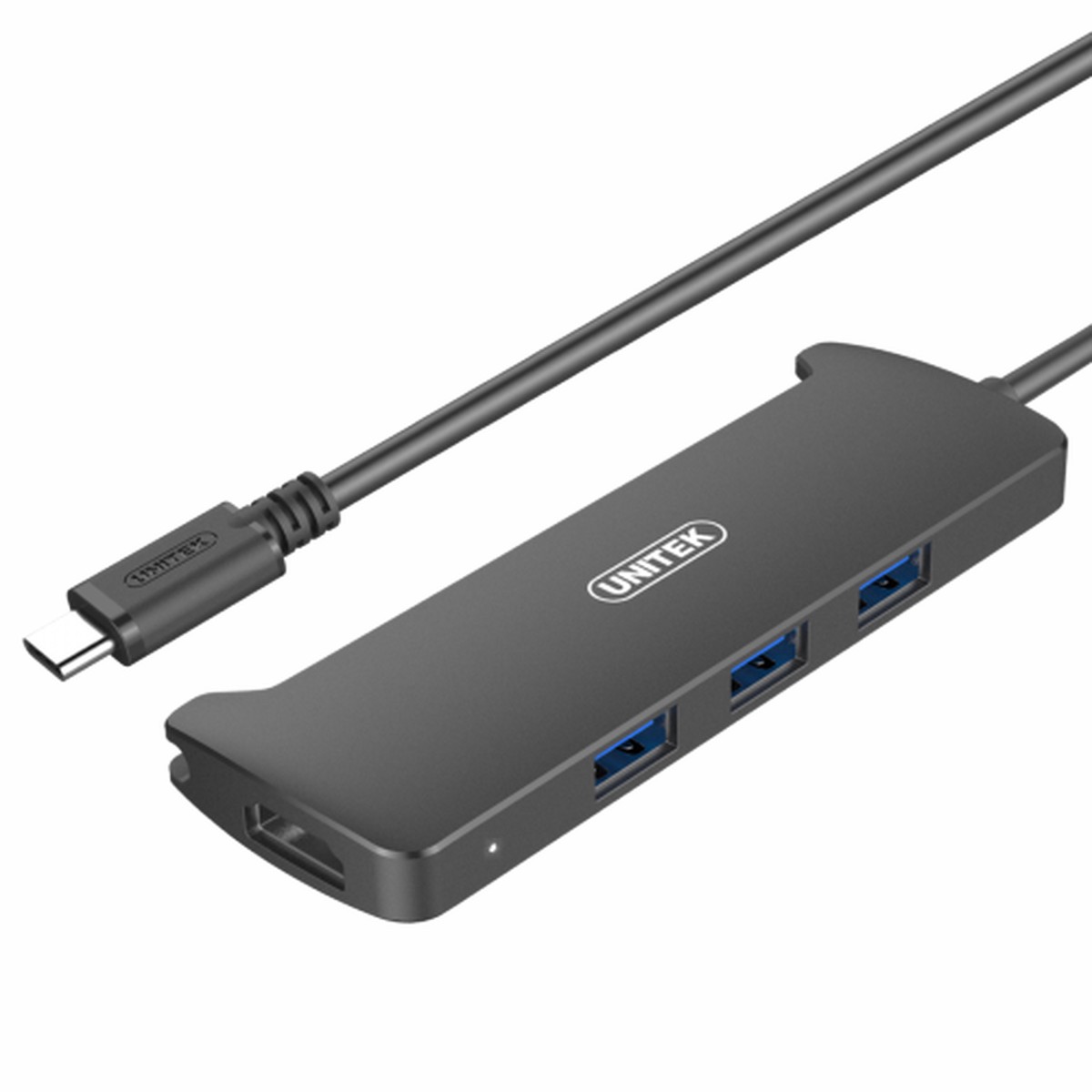 UNITEK V300A Type C 3.1 to HDMI and 3-port Hub