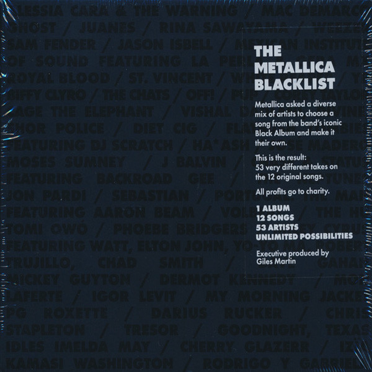 VARIOUS - THE METALLICA BLACKLIST (4CD)