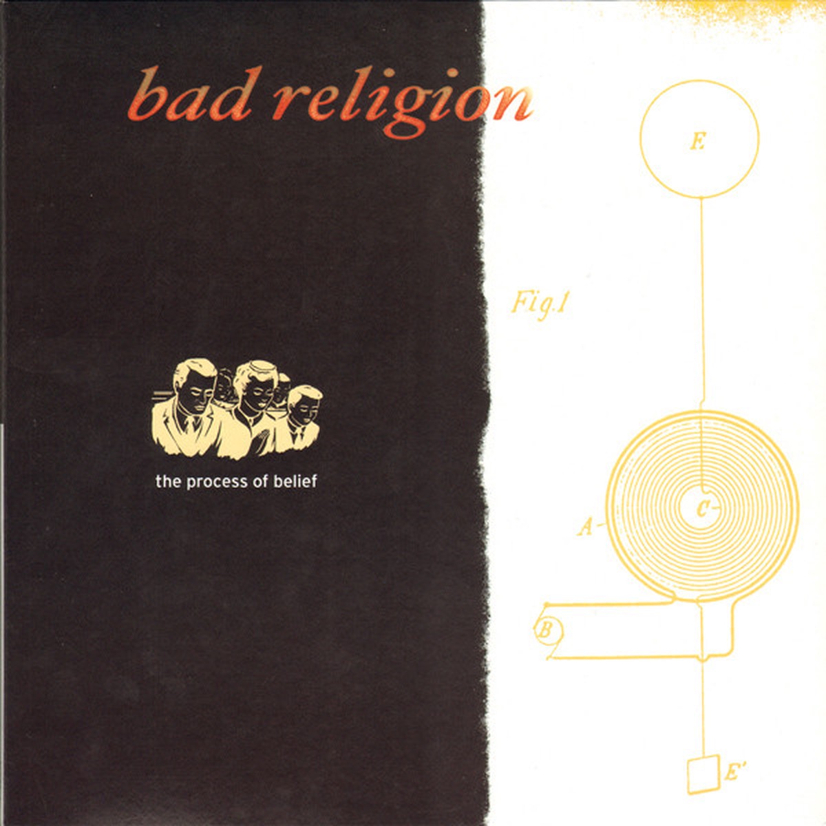BAD RELIGION - THE PROCESS OF BELIEF (LP VINYL)