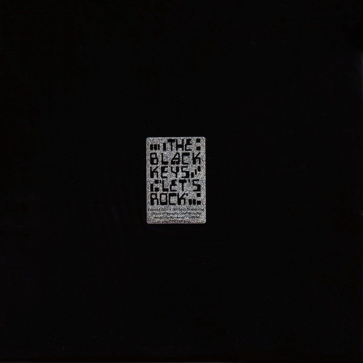 THE BLACK KEYS - LETS ROCK (45 RPM EDITION) (2LP VINYL) RSD 2020
