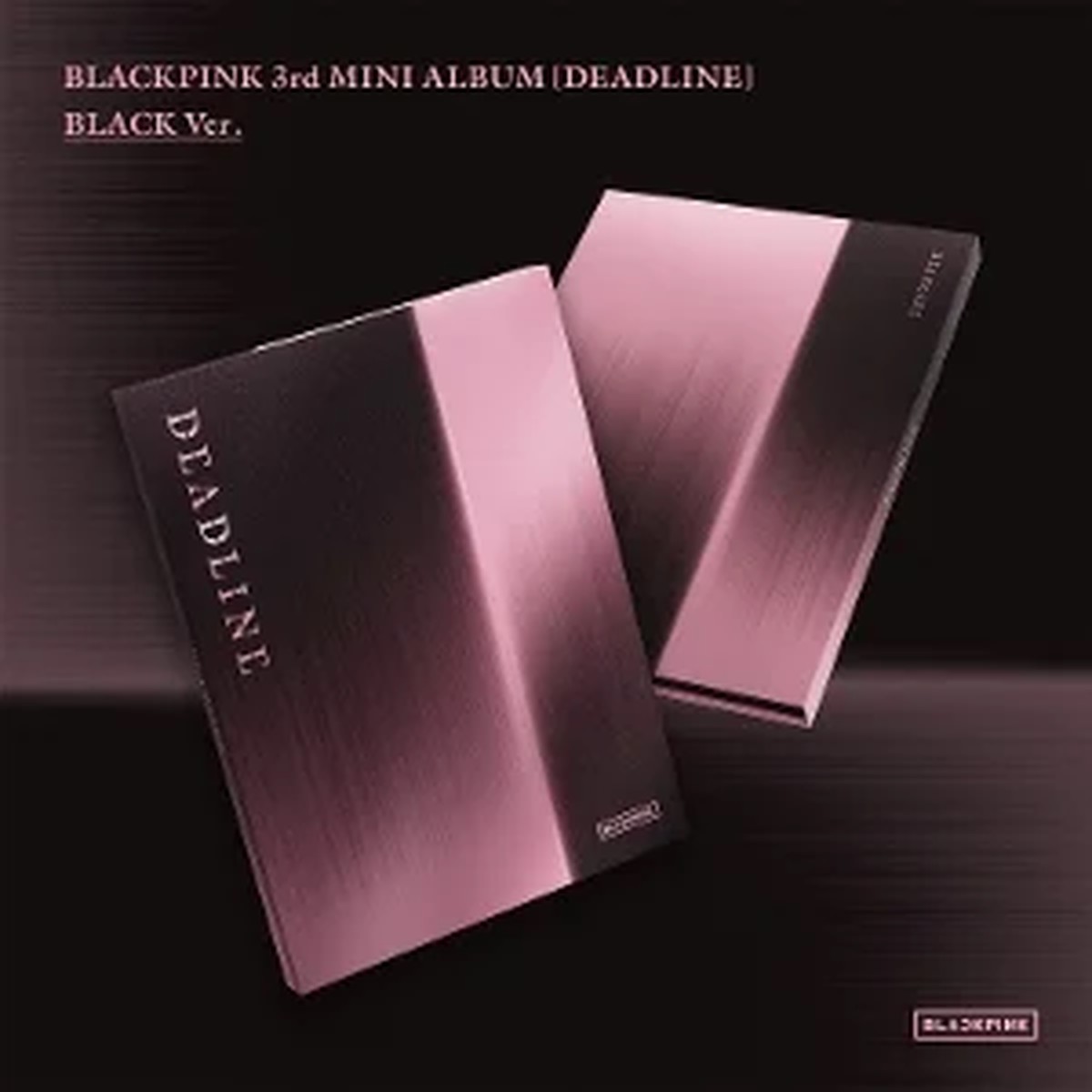 BLACKPINK - 3RD MINI ALBUM - DEADLINE (BLACK VER.) (PHOTOBOOK) (CD)