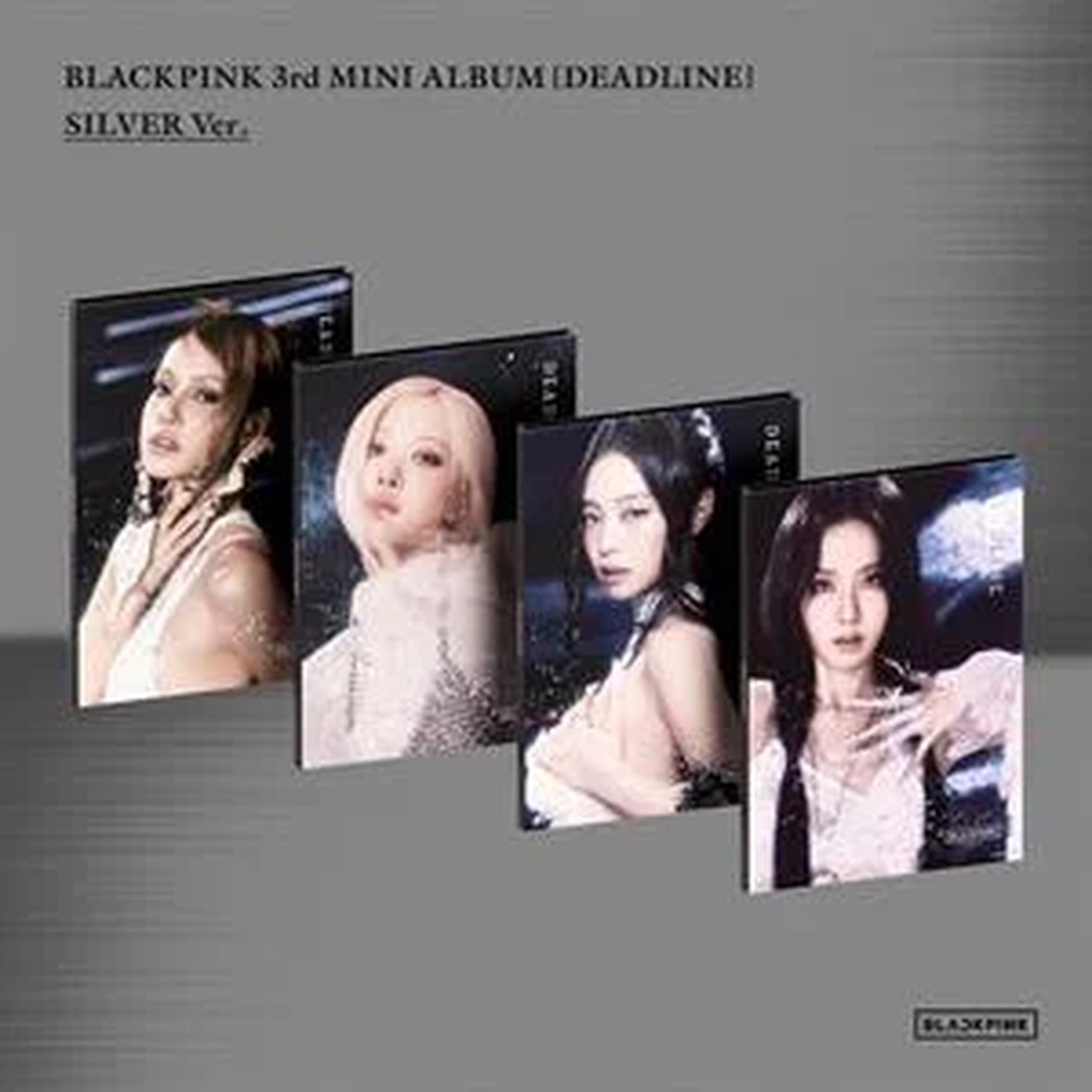 BLACKPINK - 3RD MINI ALBUM - DEADLINE (SILVER VER.) (PHOTOBOOK) (CD)