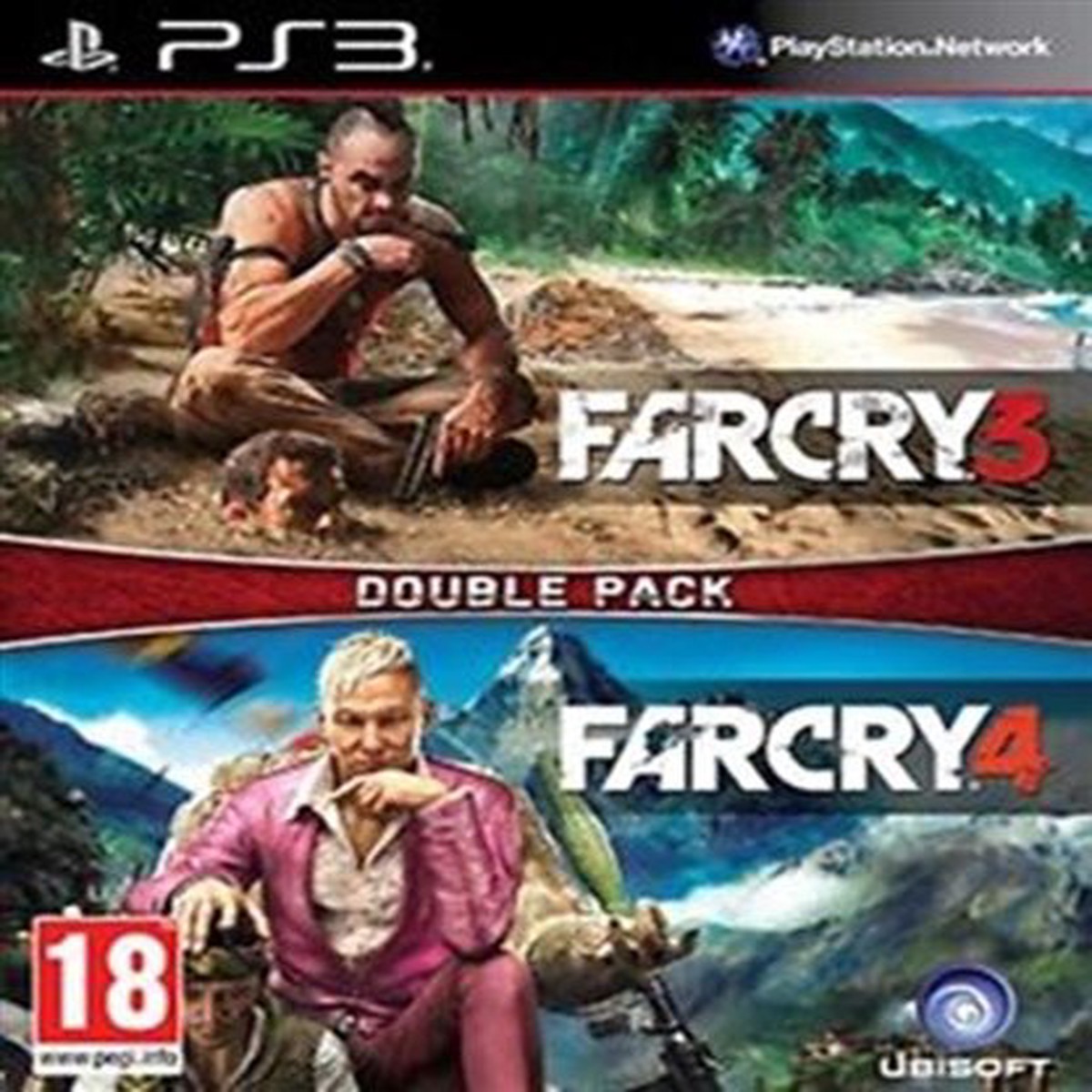 FAR CRY 3 + FAR CRY 4 - DOUBLE PACK (PS3)