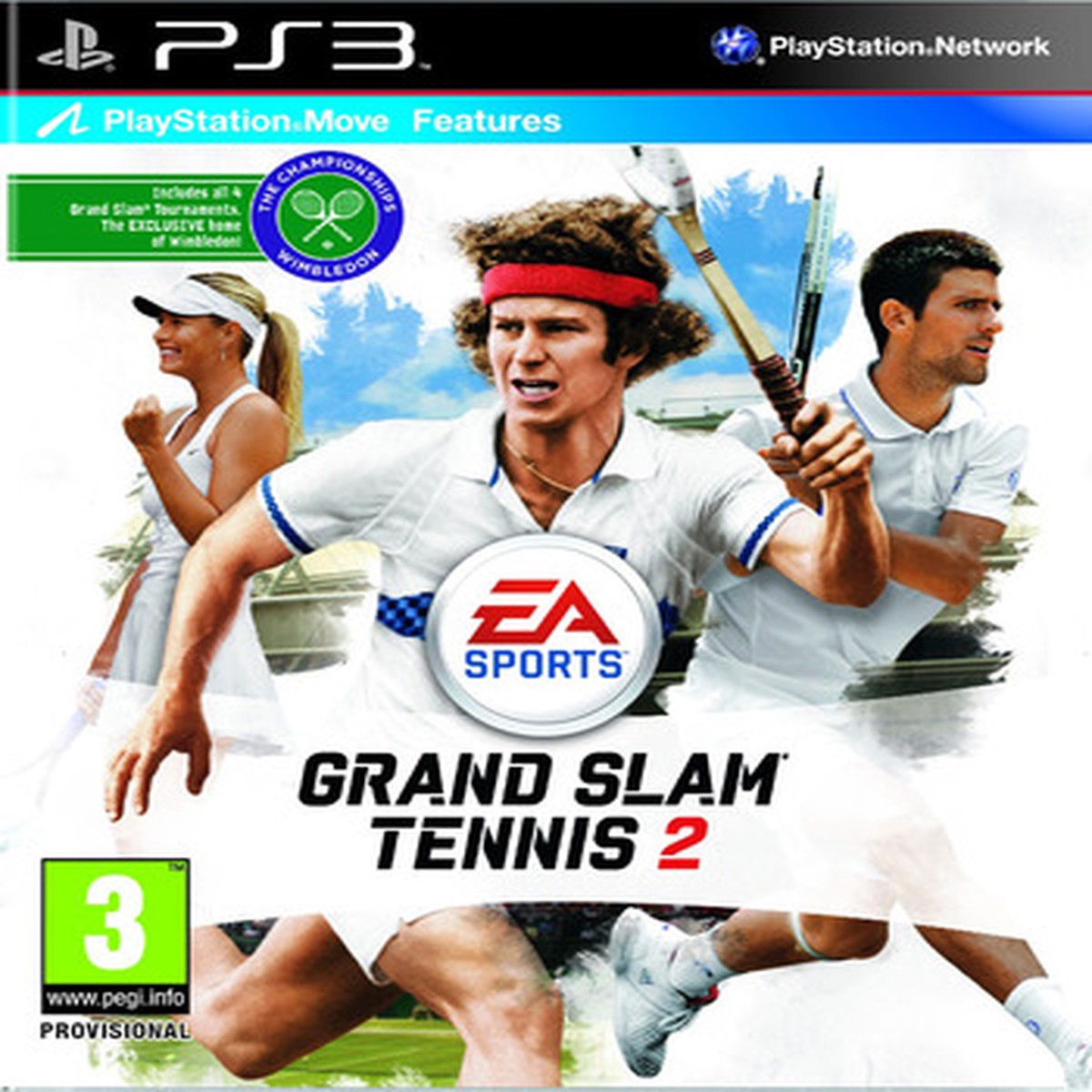 GRAND SLAM TENNIS 2 (PS3)