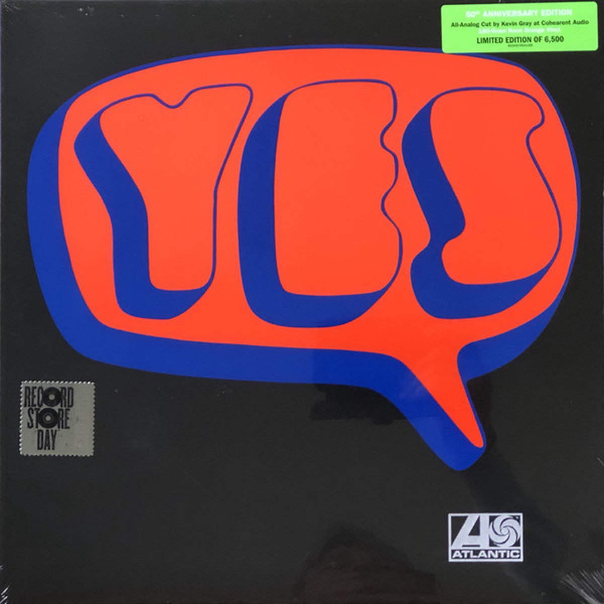 YES - YES 50th Anniversary Edition Limited Edition (LP ORANGE VINYL) RSD '19