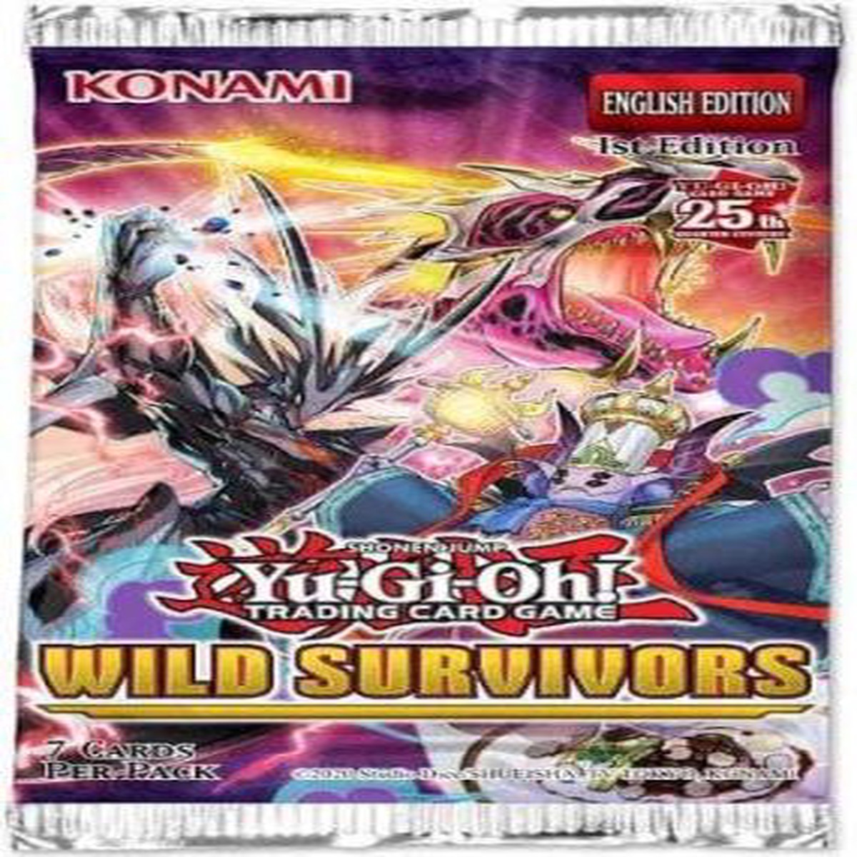 YU-GI-OH! TCG: WILD SURVIVORS BOOSTER (1 PACK)
