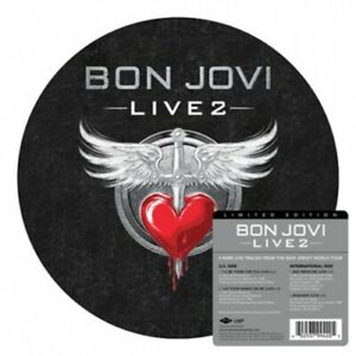 BON JOVI - LIVE 2 (PICTURE LP)