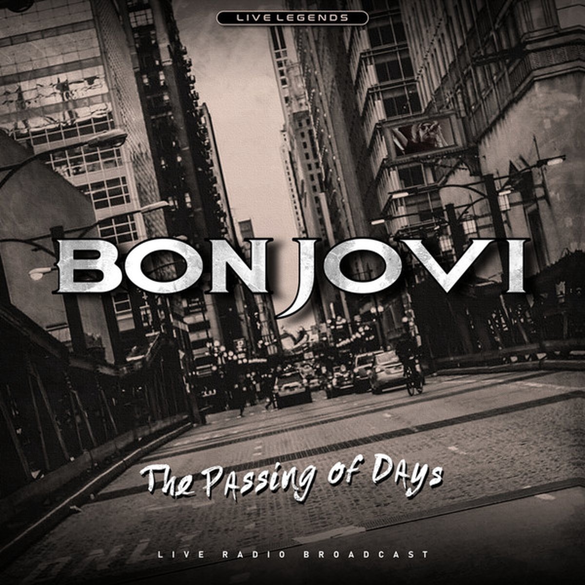 BON JOVI - THE PASSING OF DAYS : LIVE RADIO BROADCAST (LP BLUE VINYL)