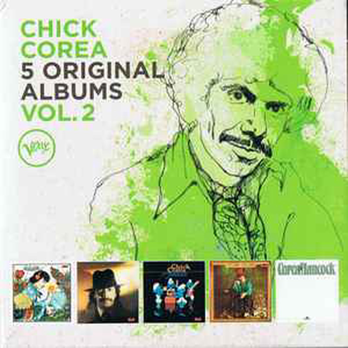 CHICK COREA - 5 ORIGINAL ALBUMS VOL.2 (5CD)