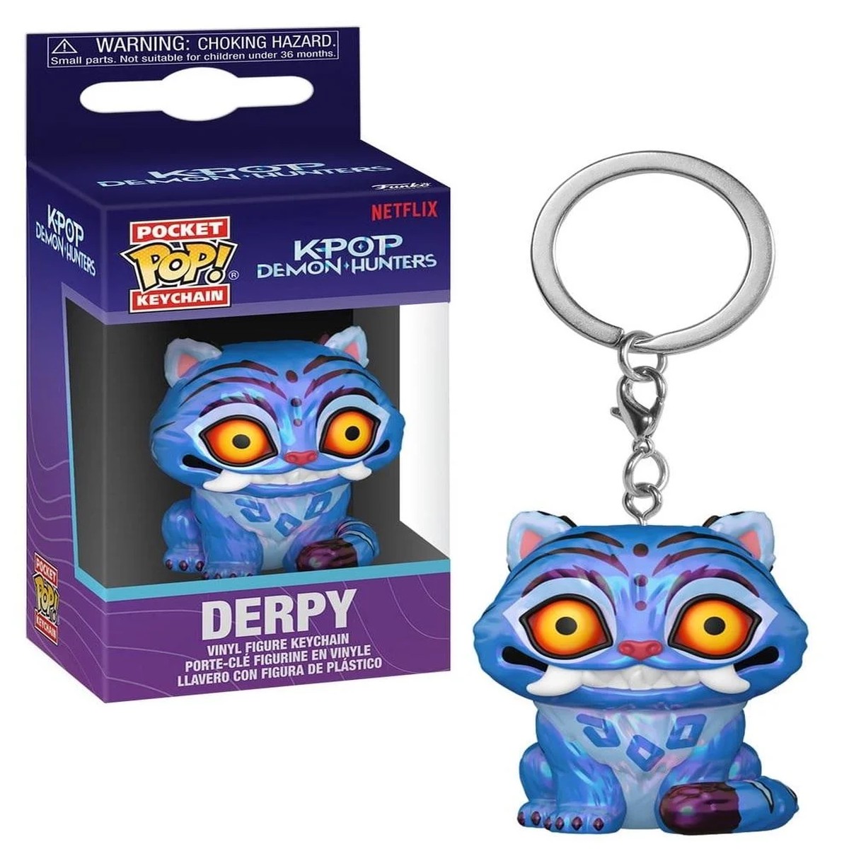 FUNKO POCKET POP! K-POP DEMON HUNTERS - DERPY VINYL FIGURE KEYCHAIN