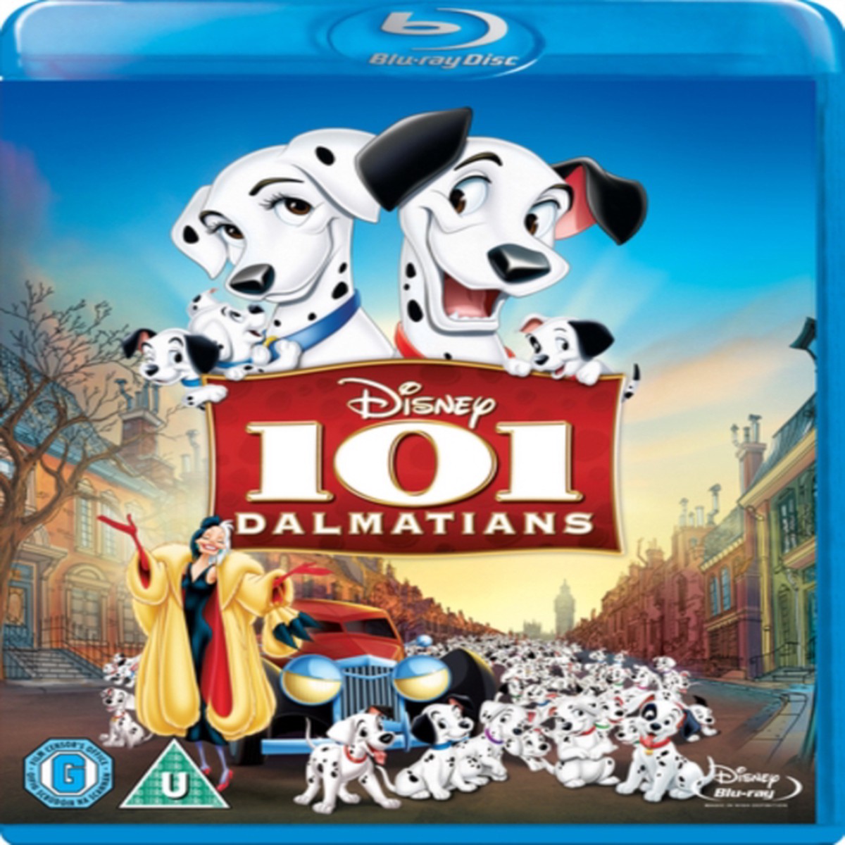101 DALMATIANS (ANIMATION) (BLU-RAY)