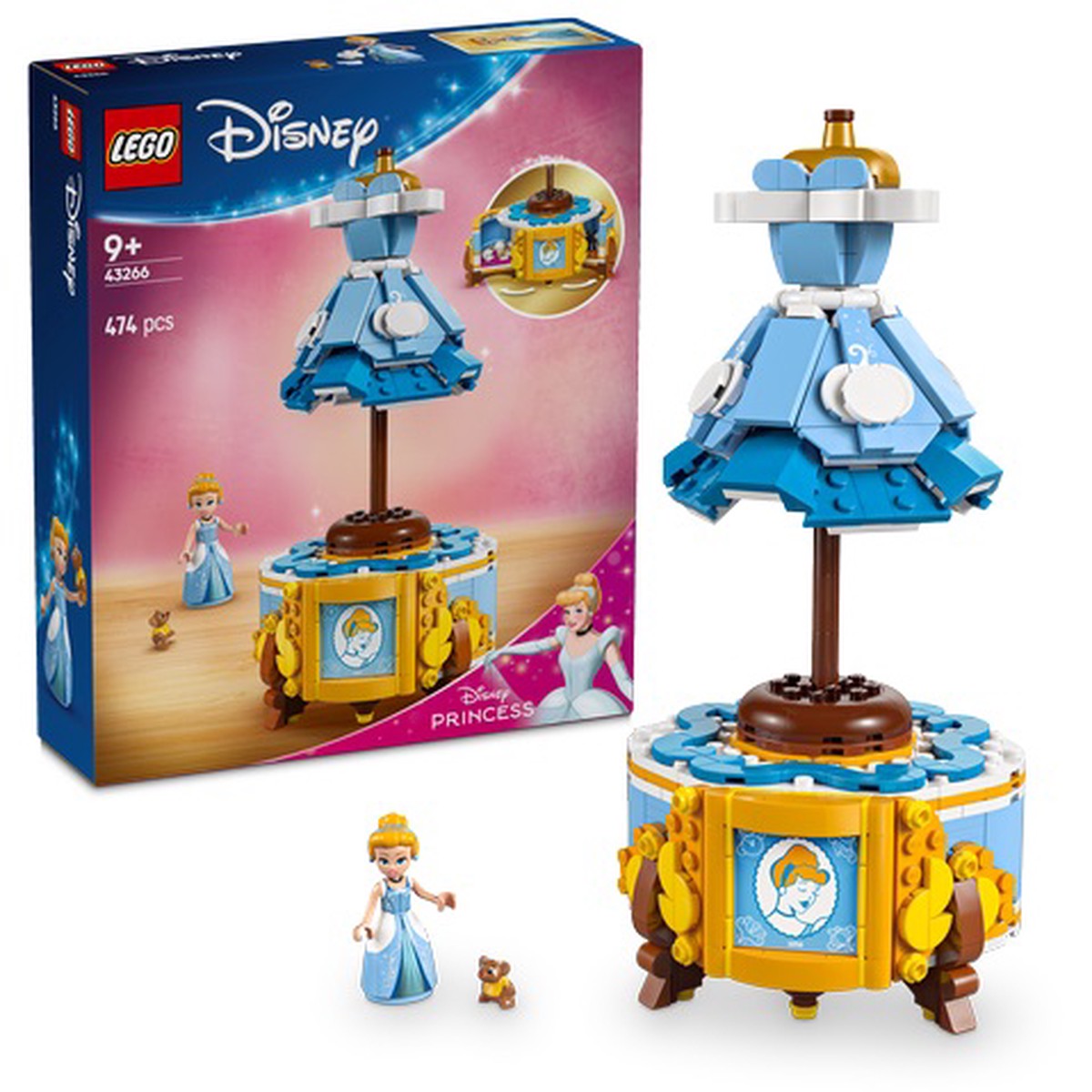 LEGO DISNEY PRINCESS: CINDERELLA'S DRESS (43266)