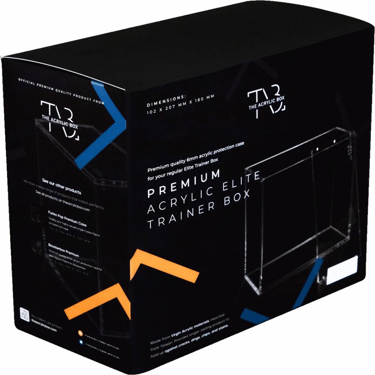 POKEMON ELITE TRAINER BOX PREMIUM 6mm ACRYLIC CASE