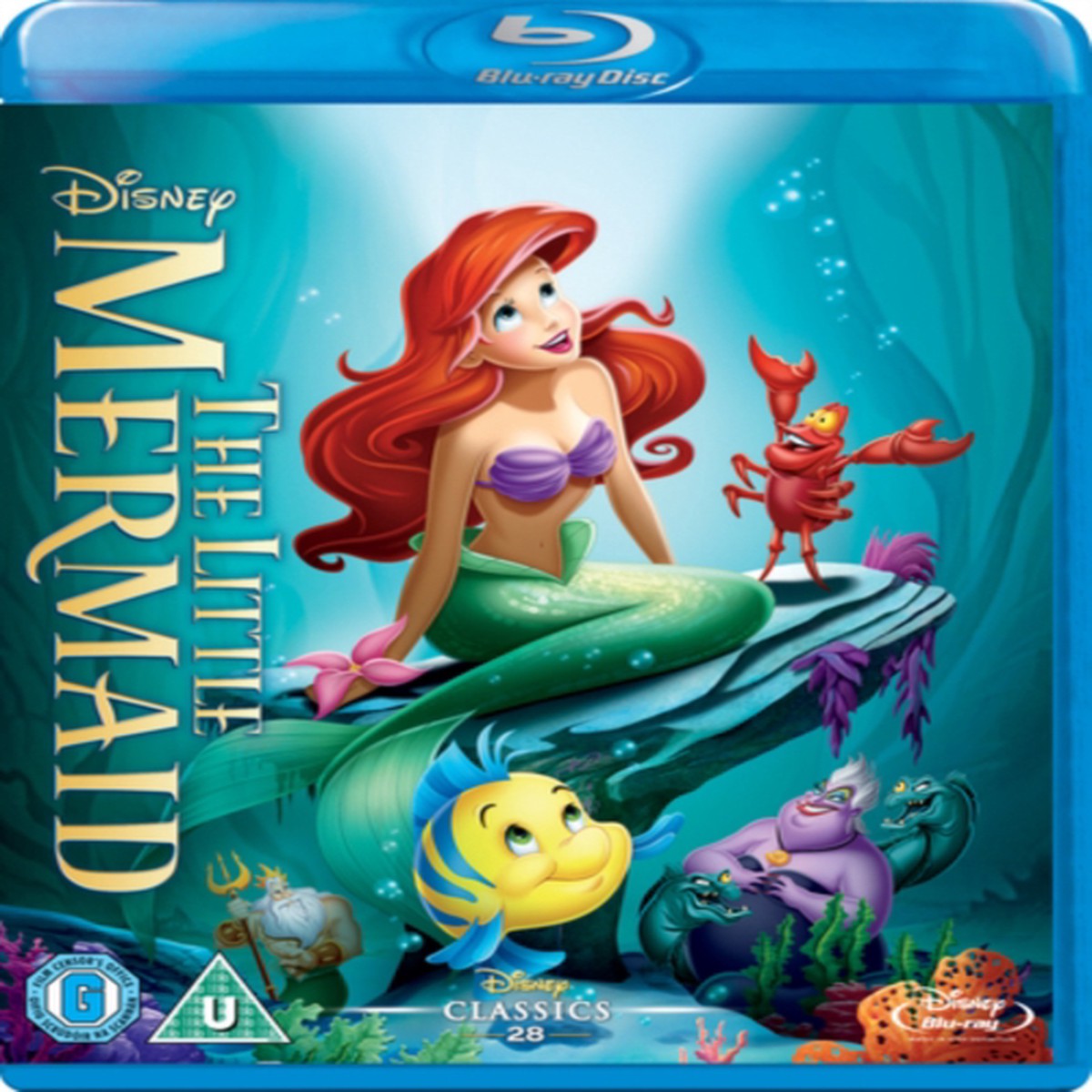 THE LITTLE MERMAID (BLU-RAY)