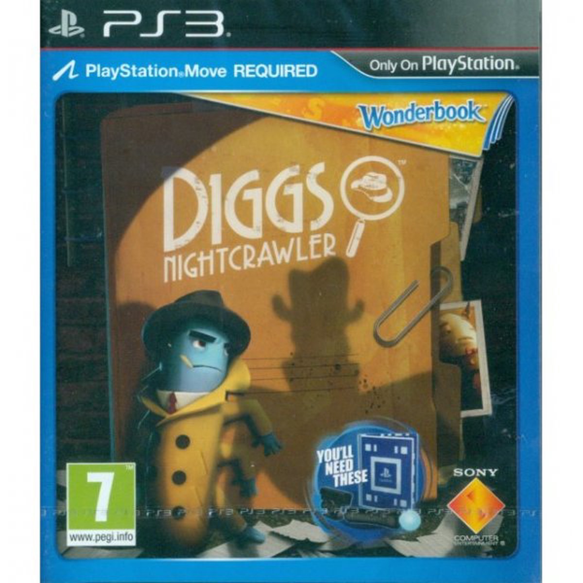 WONDERBOOK: DIGGS NIGHTCRAWLER (PS3)