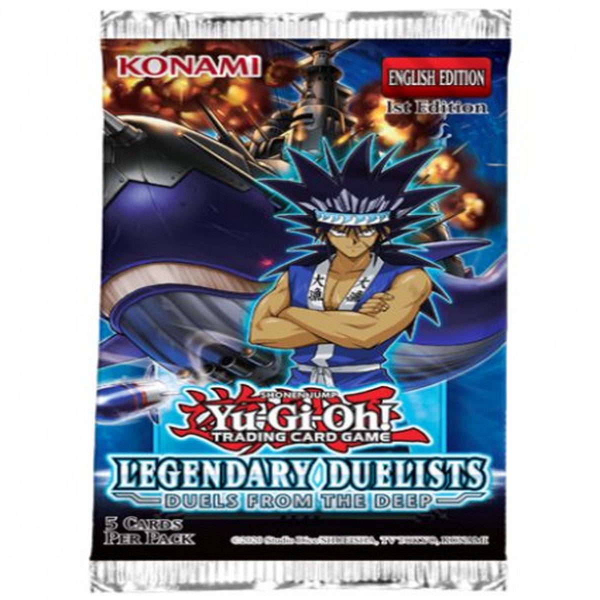 YU-GI-OH! TCG: LD9 DUELS FROM THE DEEP BOOSTER (1 PACK)