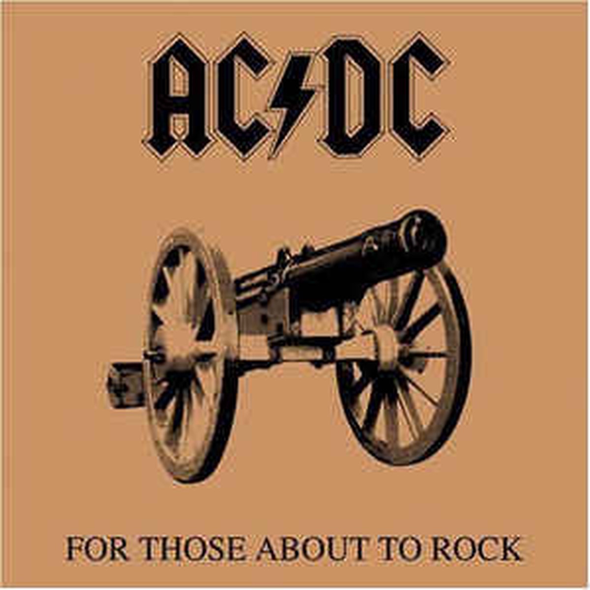 AC/DC - FOR THOSE ABOUT TO ROCK (WE SALUTE YOU) (LP VINYL)