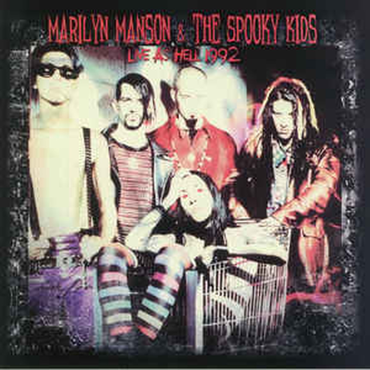 MARILYN MANSON & THE SPOOKY KIDS - LIVE A HELL 1992 (RED LP VINYL)