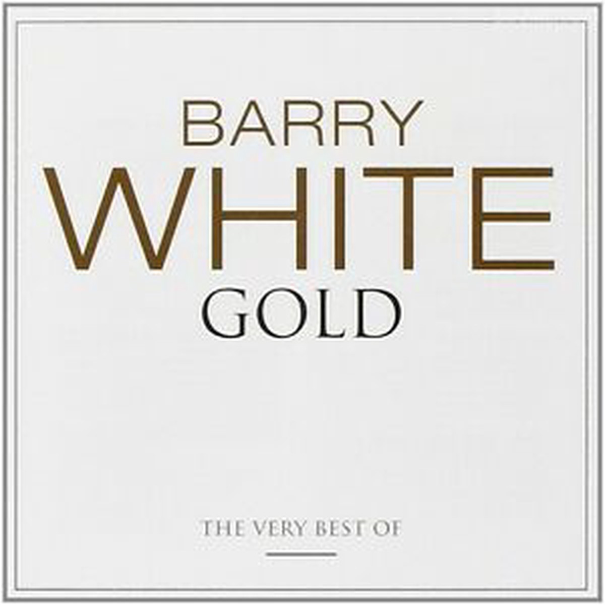 BARRY WHITE - GOLD THE VERY BEST OF (2CD)